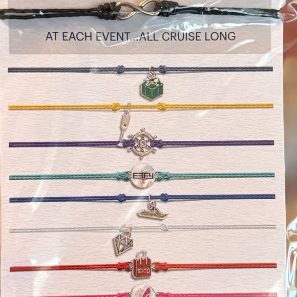 Colorful Rope Bracelets Set - Picture 6 of 8